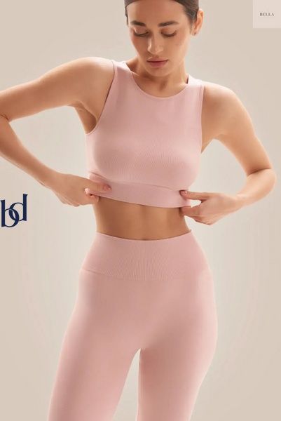 Жіночі легінси Smooth - Pink Tint Bella-0025 фото