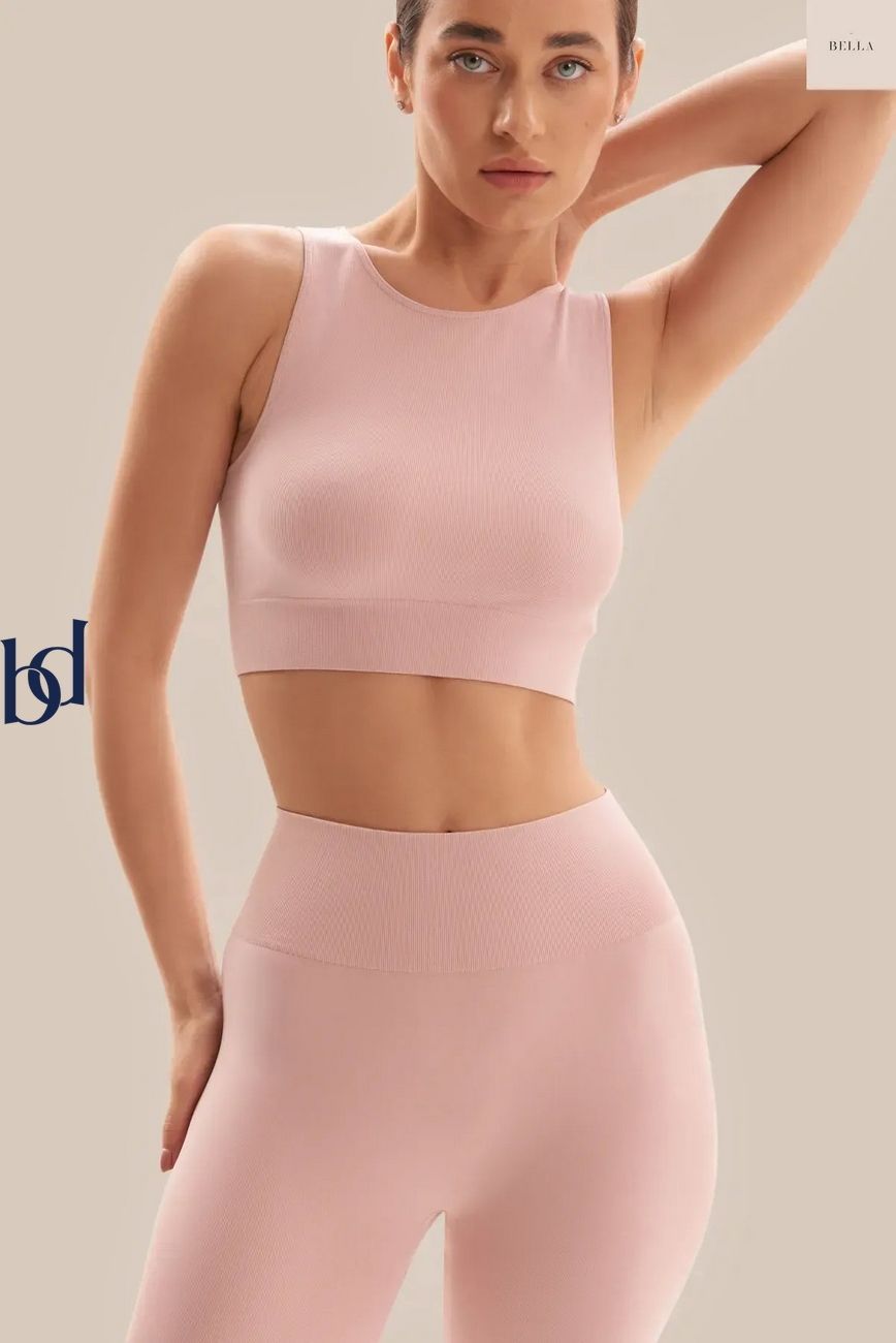 Жіночі легінси Smooth - Pink Tint Bella-0025 фото